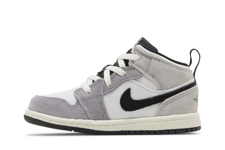 Кроссовки Air Jordan 1 Mid SE Craft TD 'Inside Out - Cement Grey'