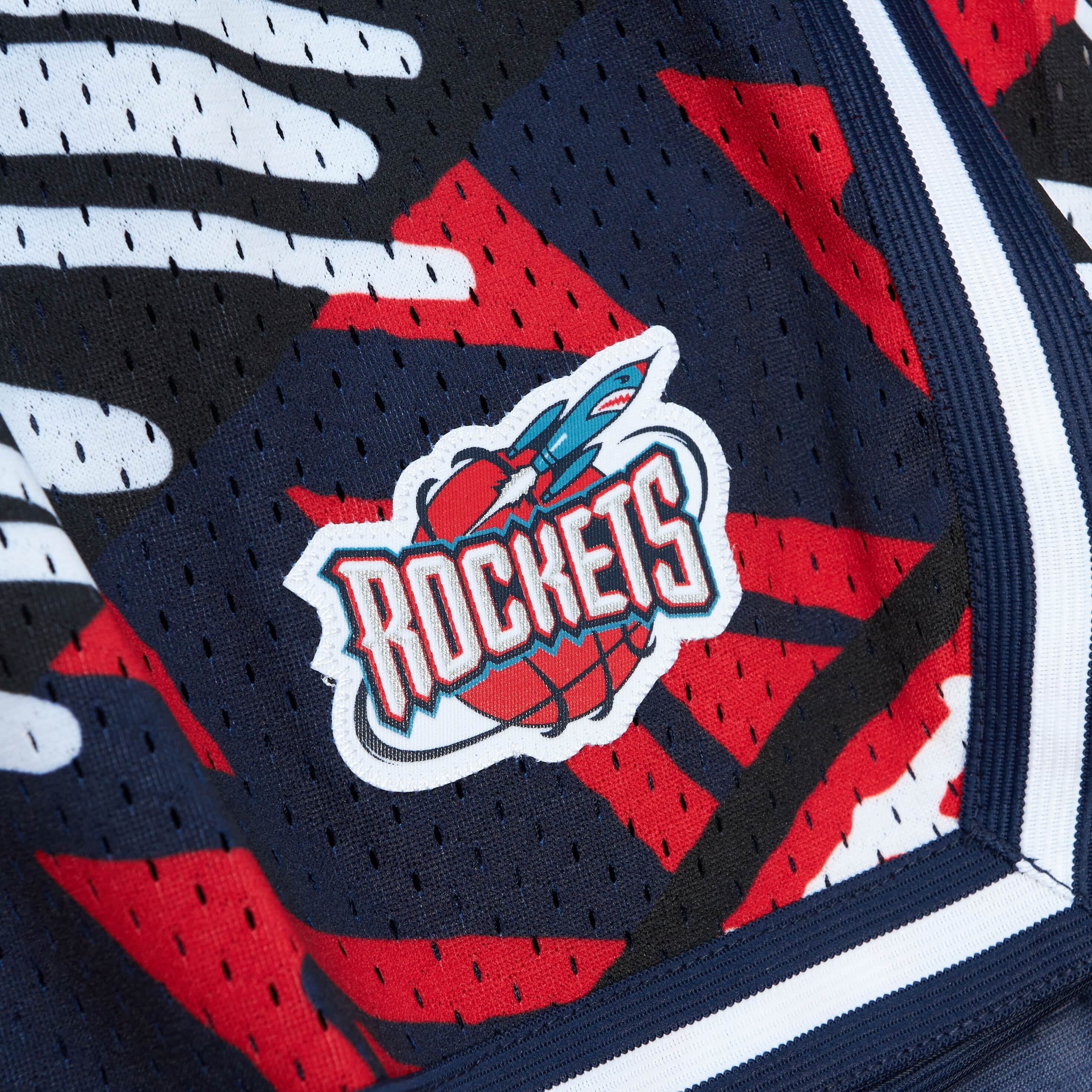 Спортивные шорты Mitchell & Ness Game Day Pattern Houston Rockets Shorts