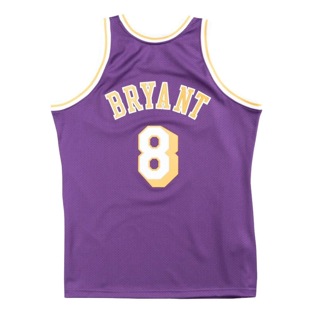 Баскетбольная джерси 1996-97 Los Angeles Lakers Kobe Bryant #8 Authentic Throwback Purple Jersey