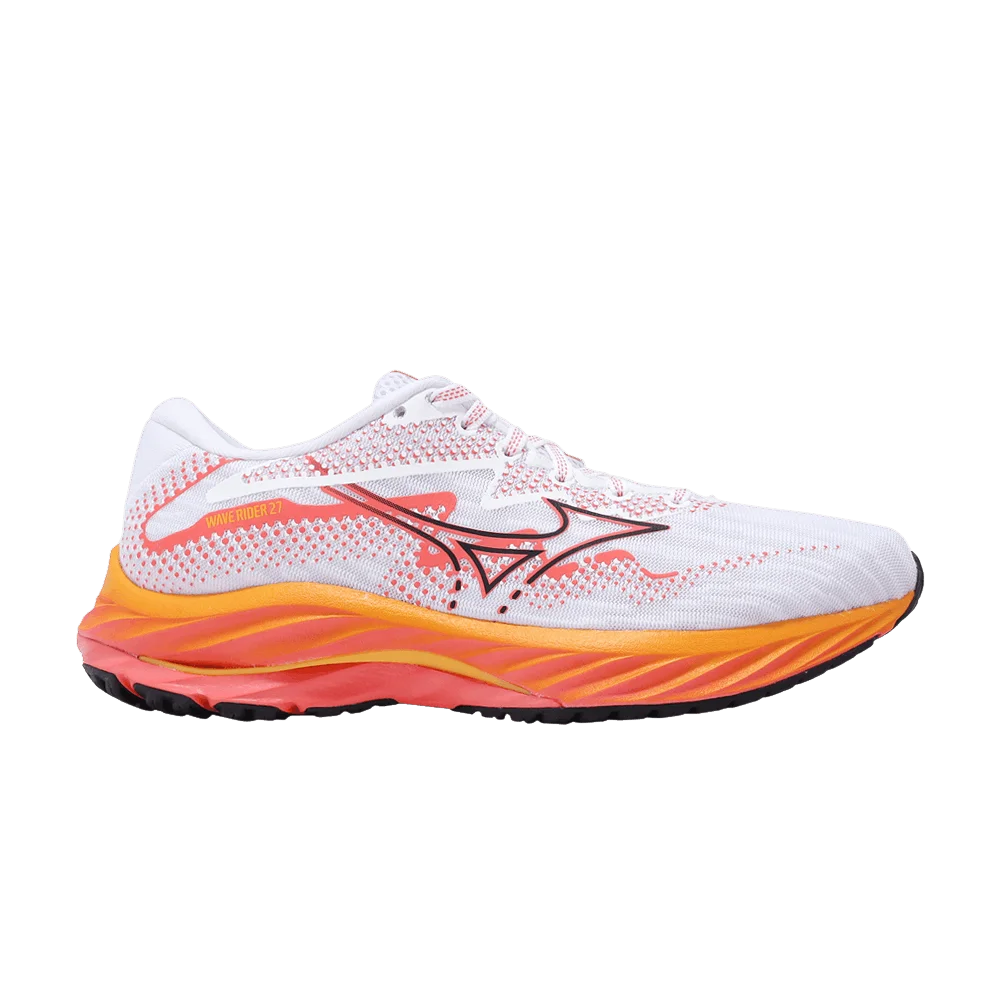 Кроссовки Mizuno Wmns Wave Rider 27 'White Dubarry'
