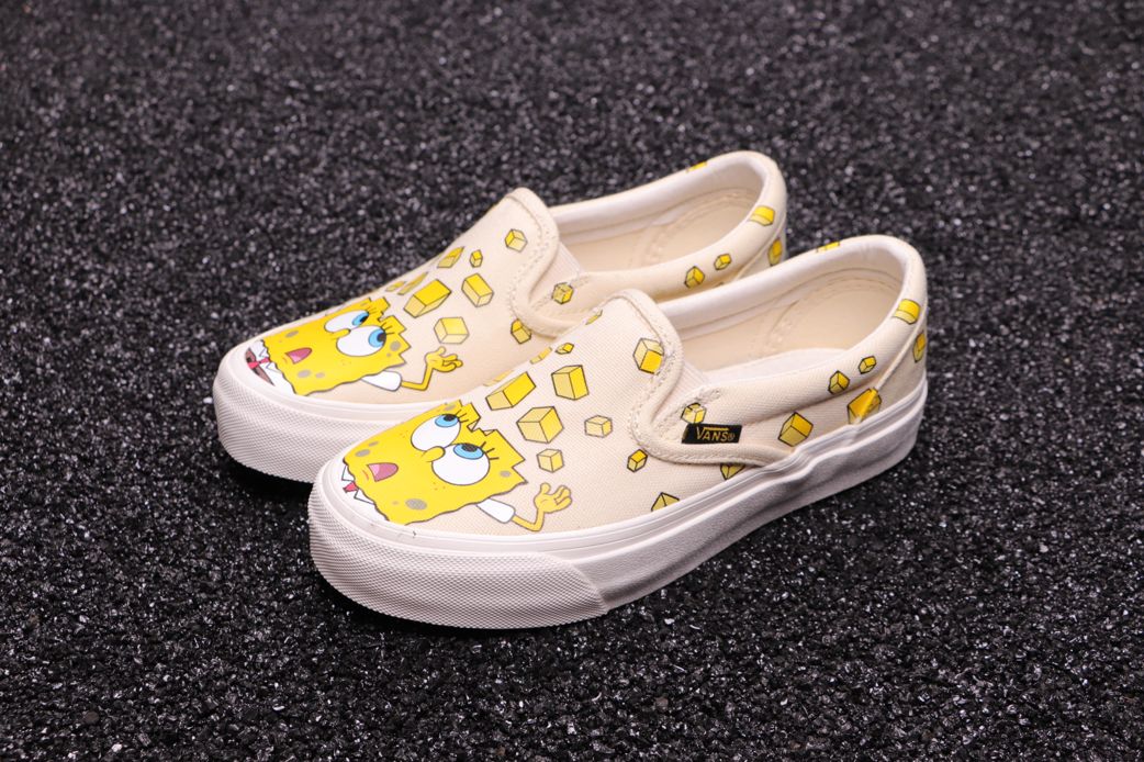 Vans-Slip-On-Spongebob-Yellow-13