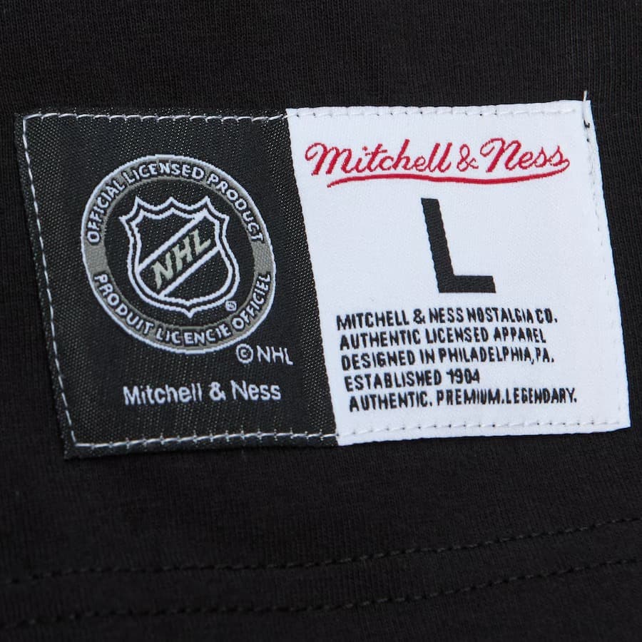 Футболка Mitchell & Ness Black Boston Bruins Team OG Premium T-Shirt