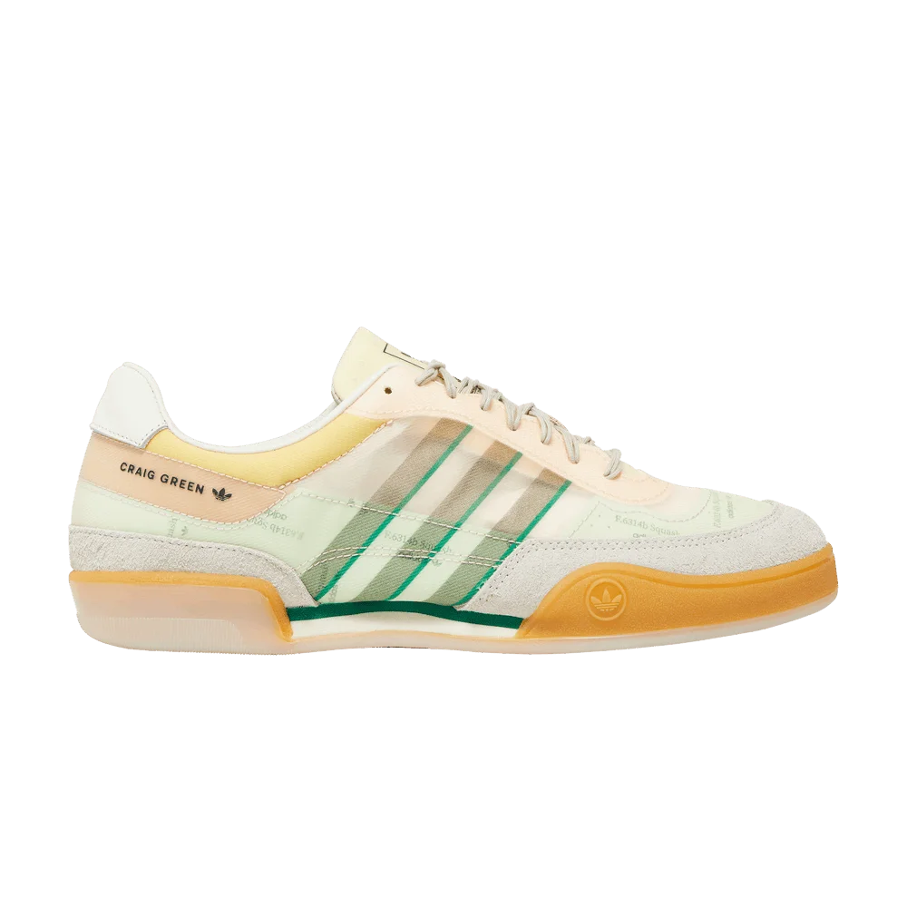 Кроссовки Craig Green x adidas Squash Polta AKH 'Cream Bold Green'