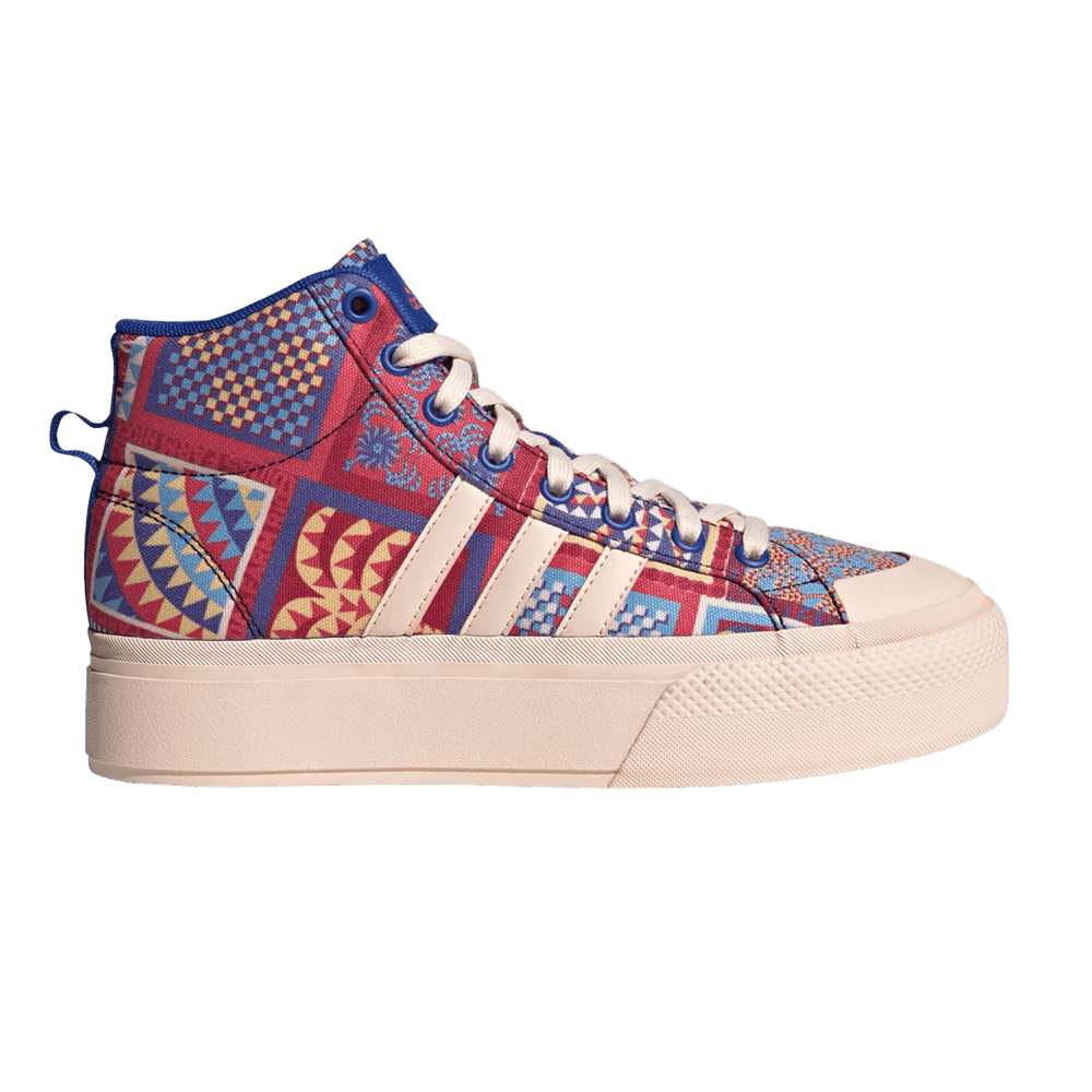 FARM Rio x adidas Wmns Bravada 2.0 Platform Mid 'Patchwork Quilt'