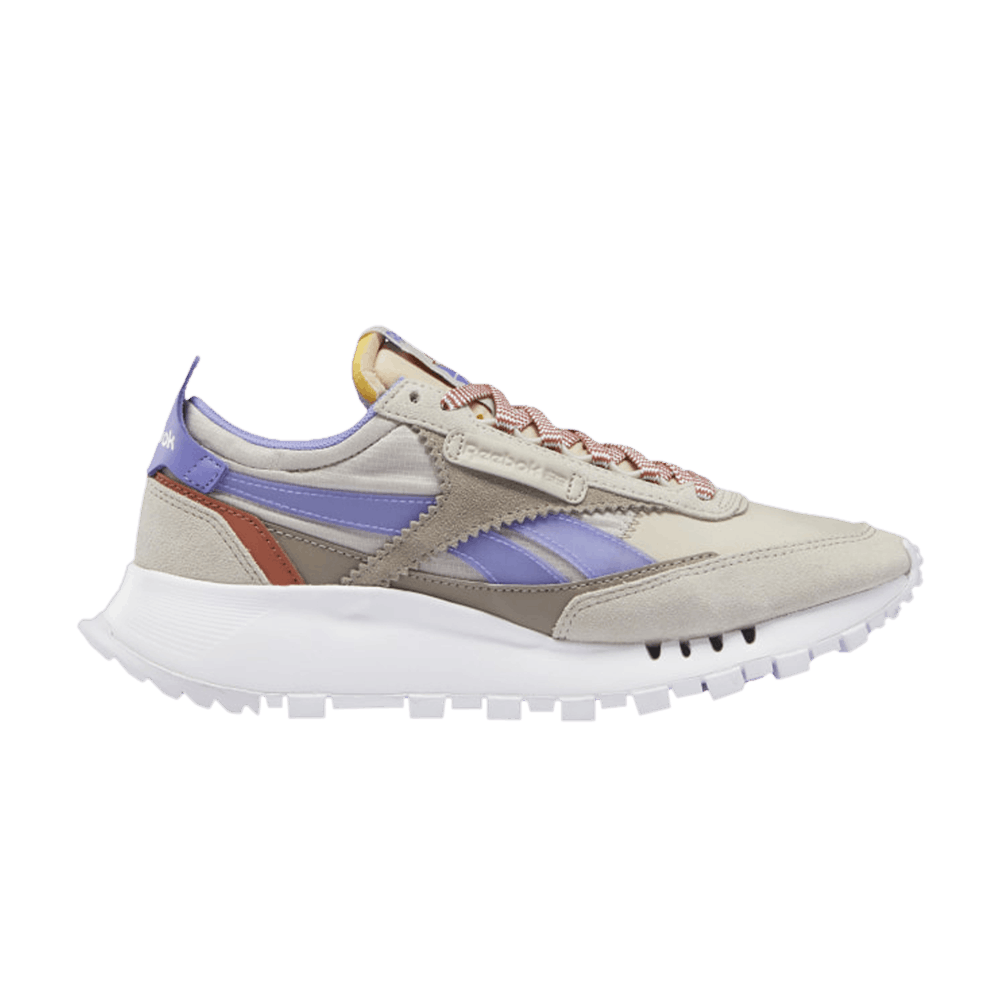 Кроссовки Reebok Wmns Classic Leather Legacy 'Sand Stone Hyper Purple'