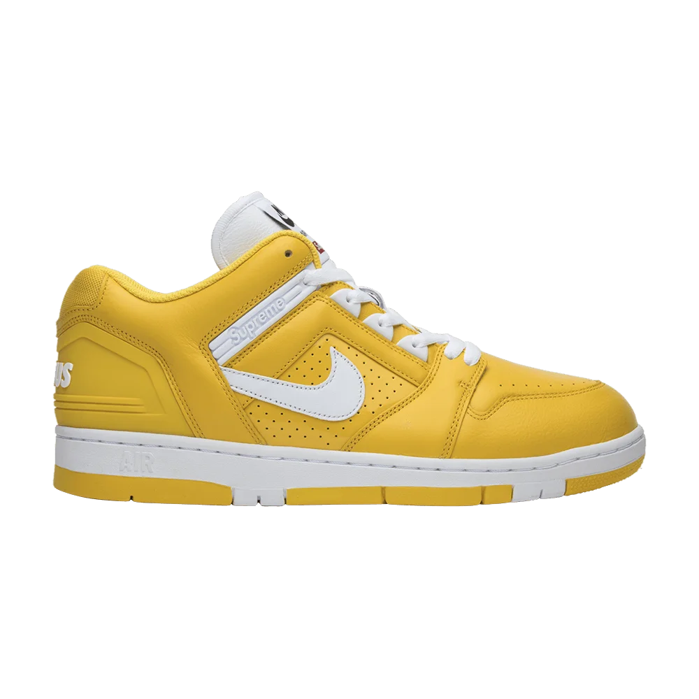 Krossovki-Supreme-x-Nike-Air-Force-2-Yellow