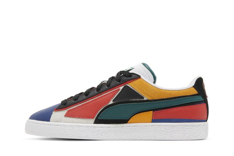 Кроссовки Puma Suede 'Layers - Blazing Blue Varsity Green'