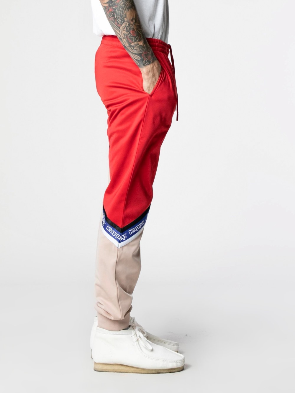 Спортивные штаны Awake x Kappa Eldred Track Pants Pink/Red