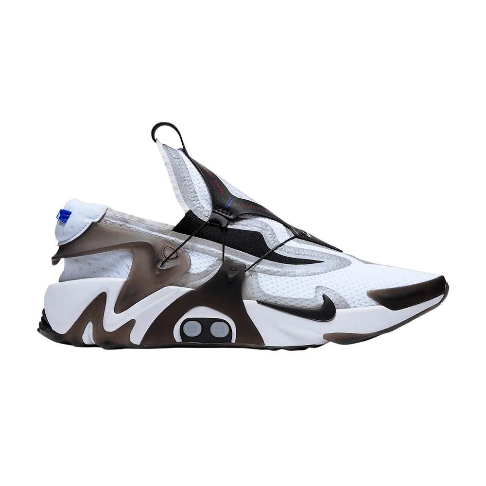 Кроссовки Nike Adapt Huarache 'White Black' UK Charger