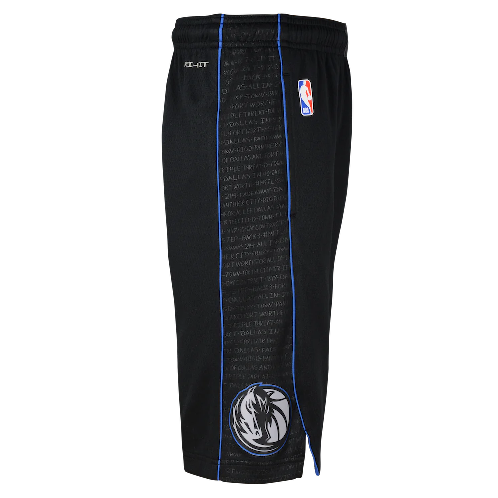 Nike-Dallas-Mavericks-2024-City-Edition-Swingman-Youth-NBA-Shorts-2