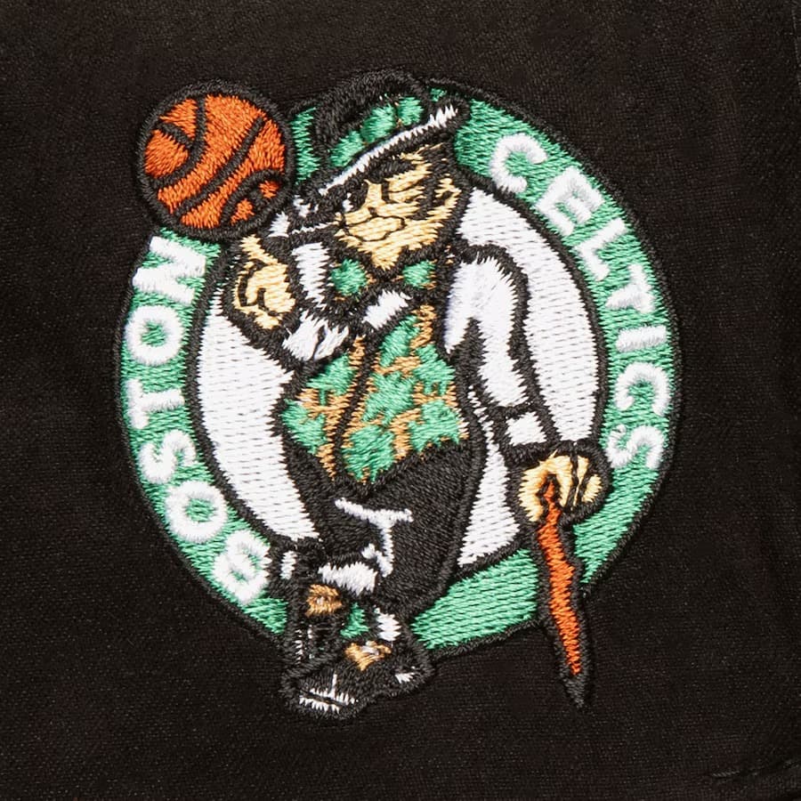 Mitchell-Ness-Black-Boston-Celtics-Suede-Pro-Adjustable-Hat-2