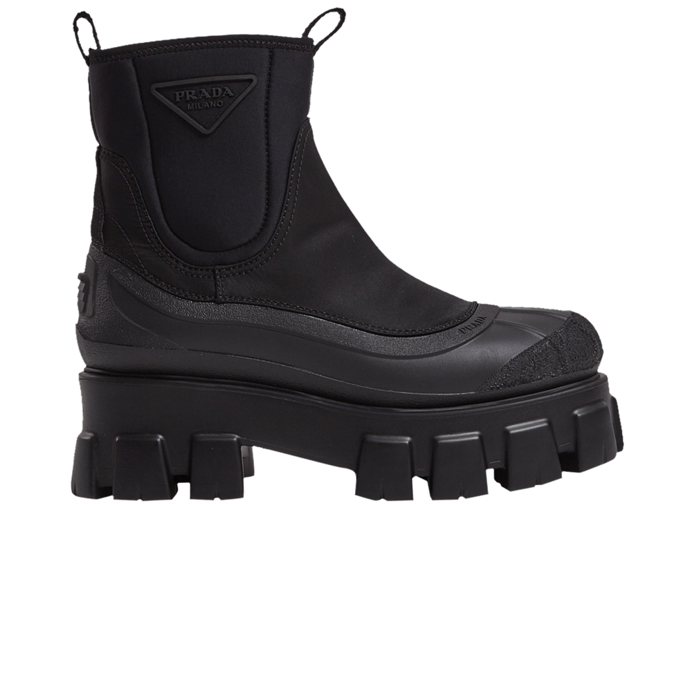 Кроссовки Prada Wmns Monolith Duck Boot 'Black'