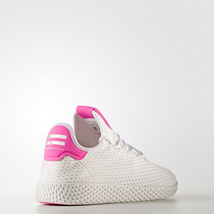 Кроссовки Pharrell x adidas Tennis Hu 'White Pink'