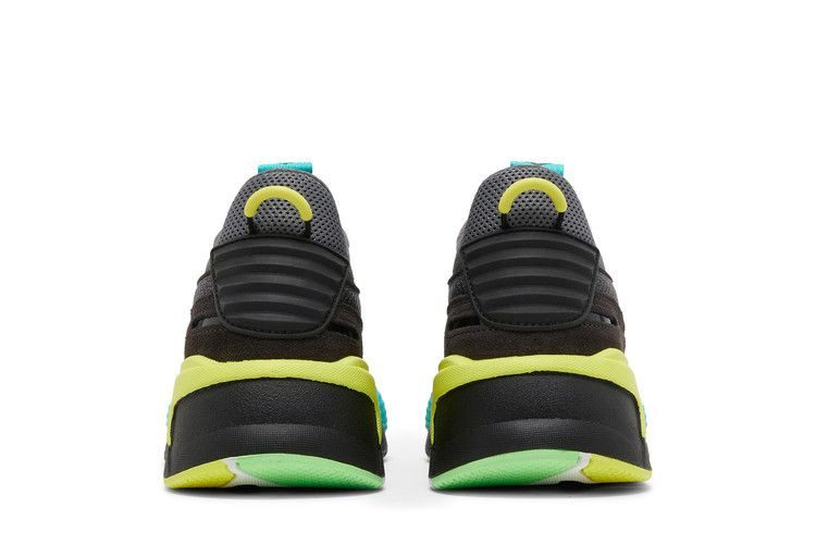 Кроссовки Puma RS-X Highlighter 'Castlerock Fluorescent Yellow'