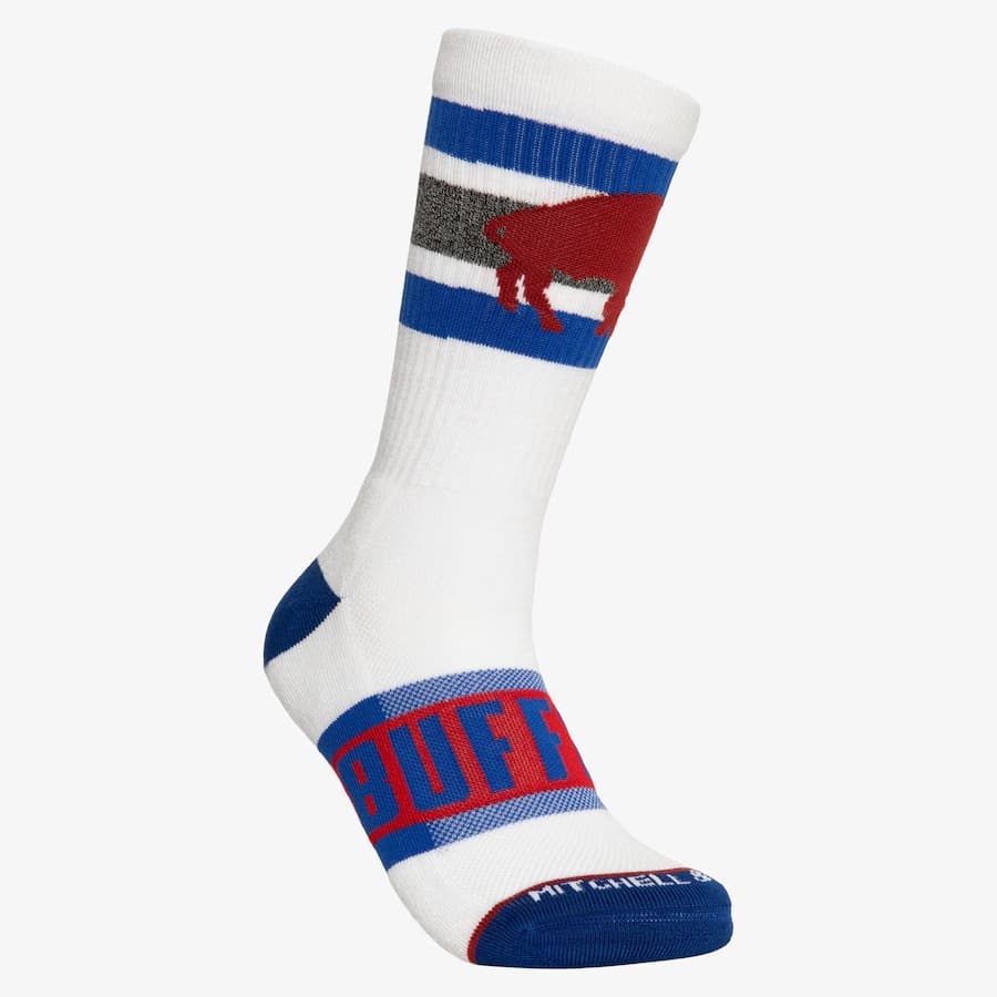 Спортивные носки Mitchell & Ness Buffalo Bills Hail Mary Crew Socks