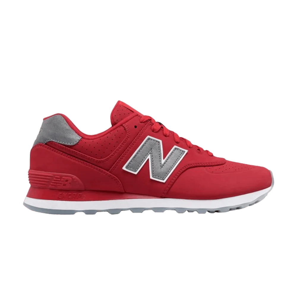 Кроссовки New Balance 574 Synthetic 'Chinese Red'