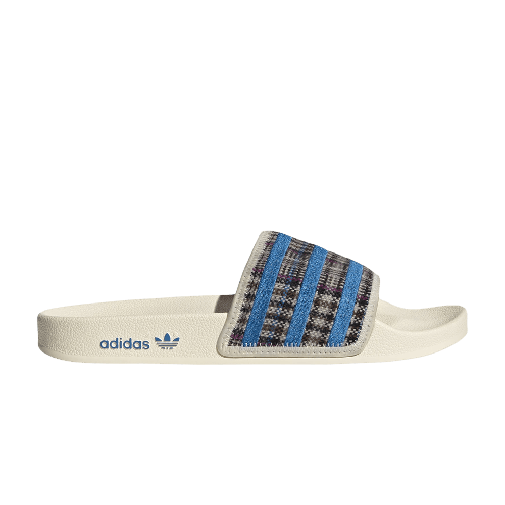 Adidas Adilette Slide 'Cozy Pack - Wonder White Blue Bird'