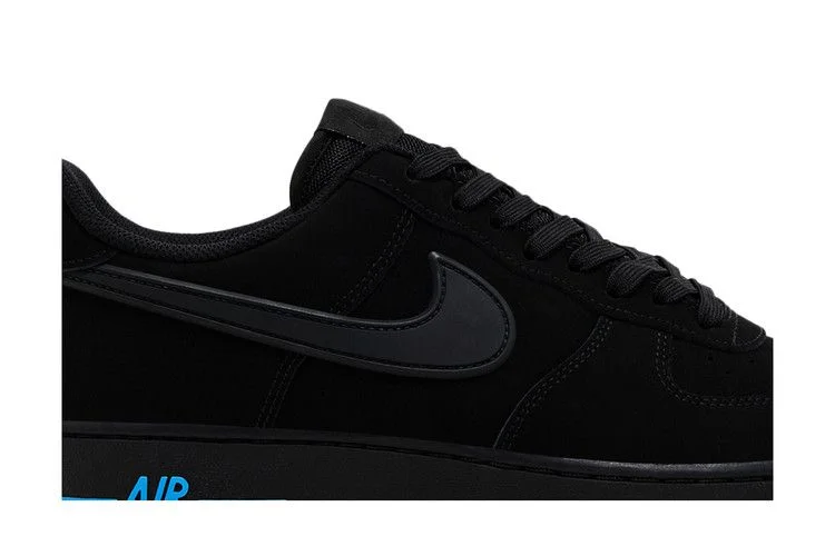 Кроссовки Nike Air Force 1 '07 'Black University Blue'