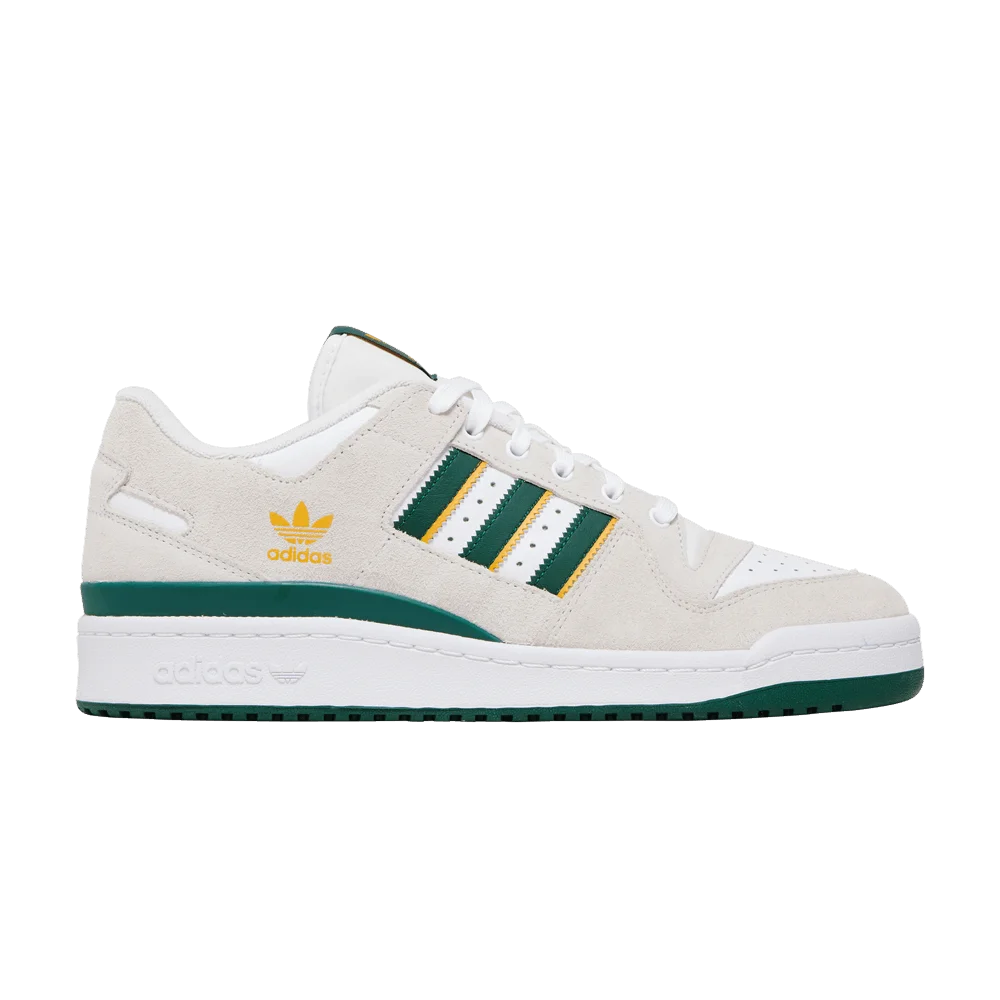 Krossovki-adidas-Forum-84-Low-ADV-Crystal-White-Dark-Green