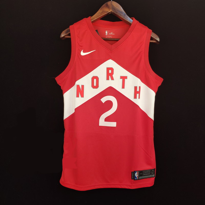 Баскетбольная джерси 2018-19 Toronto Raptors #2 Kawhi Leonard Earned