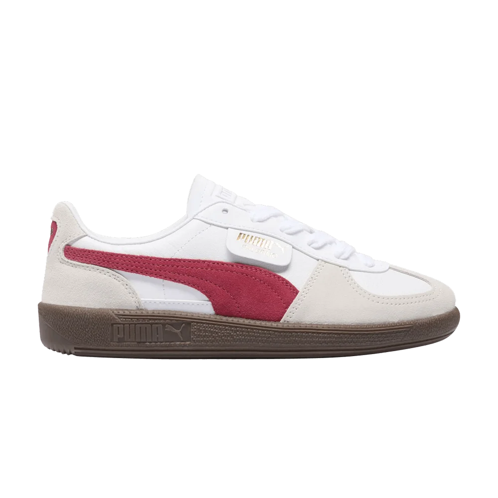 Krossovki-Puma-Wmns-Palermo-White-Club-Red-Gum