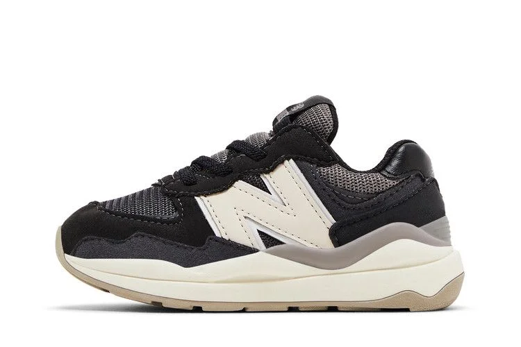 Кроссовки New Balance 57/40 Bungee Toddler 'Black Moonbeam'