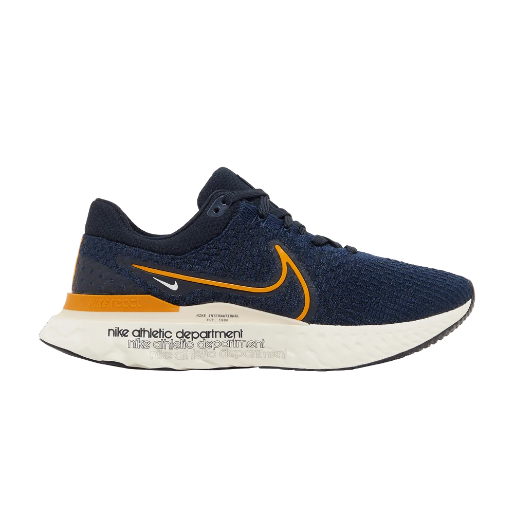 Кроссовки Nike React Infinity Run Flyknit 3 Premium 'Dark Obsidian'