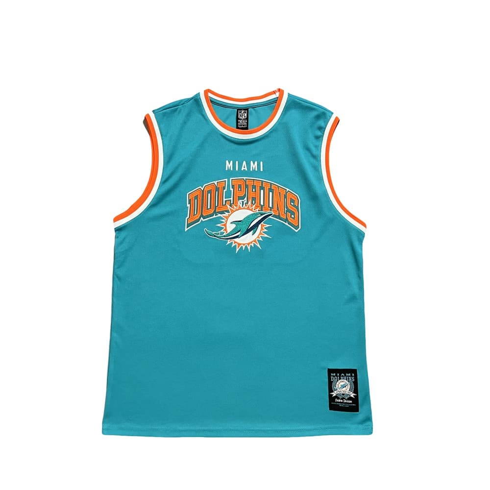 Баскетбольная джерси Buck Up NFL Miami Dolphins Teal Jersey