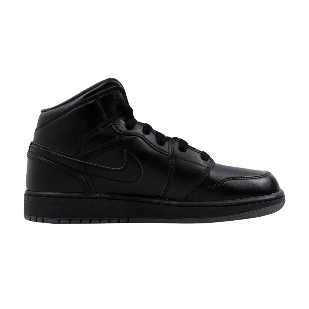 Krossovki-Air-Jordan-1-Retro-Mid-GS-Black-Dark-Grey-1