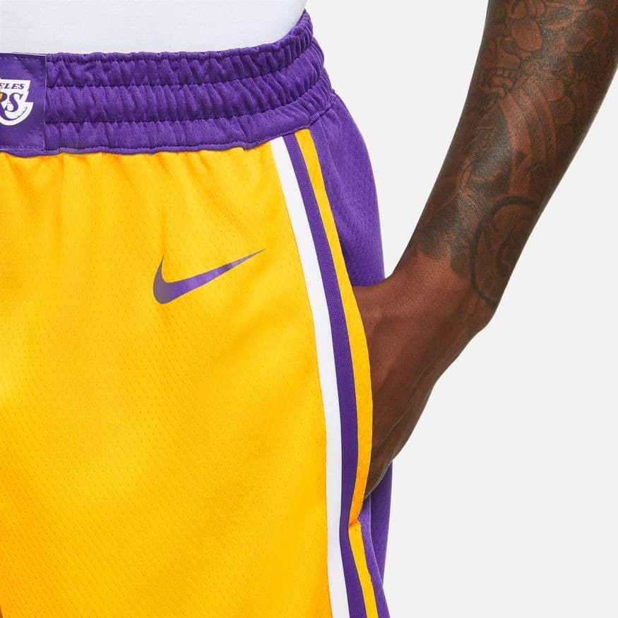 Спортивные шорты Nike Los Angeles Lakers 2024 Icon Edition Swingman NBA Shorts