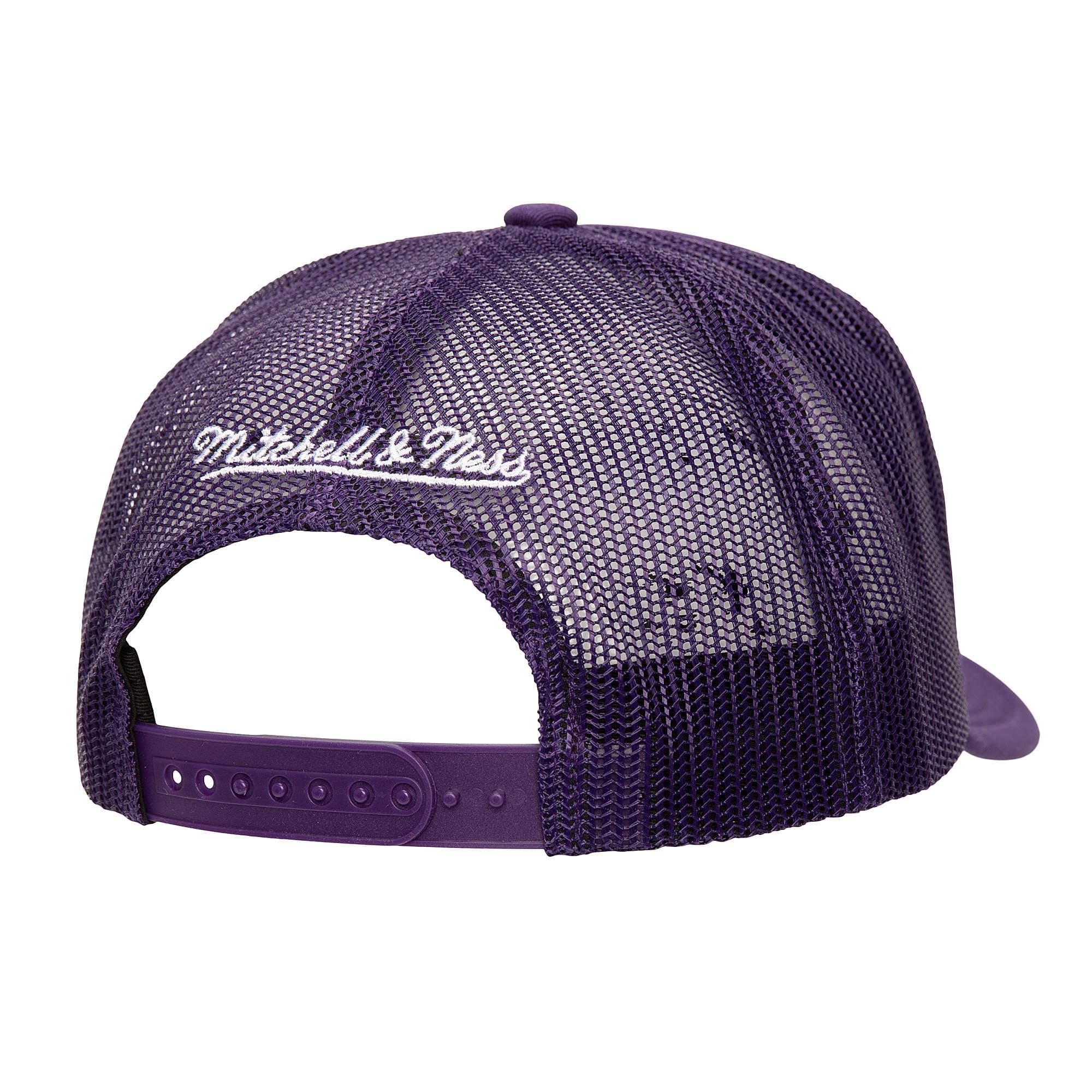 Бейсболка Mitchell & Ness Evergreen Trucker Snapback Sacramento Kings
