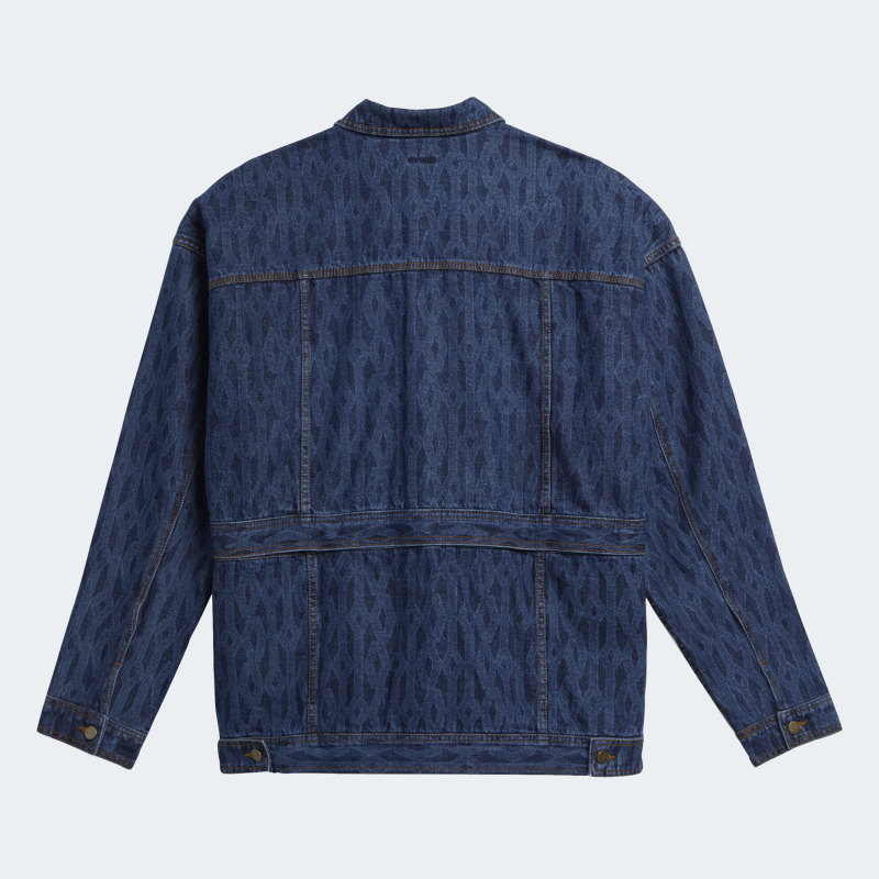 Куртка adidas Ivy Park Monogram Denim Denim Track Jacket (All Gender) Dark Denim