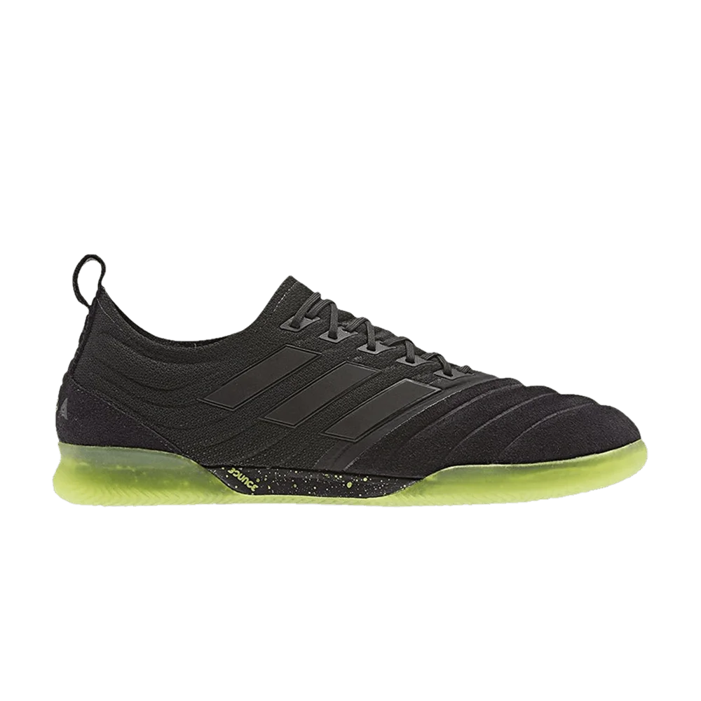 Кроссовки Adidas Copa 19.1 IN 'Black Solar Yellow'
