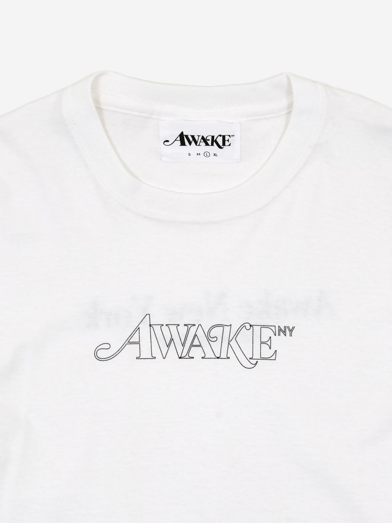 Awake-Classic-Outline-Logo-T-shirt-White-5