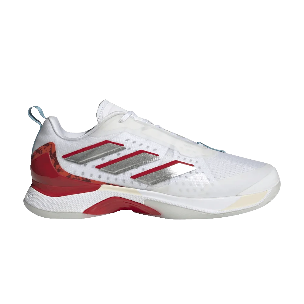 Krossovki-Adidas-Wmns-Avacourt-White-Scarlet