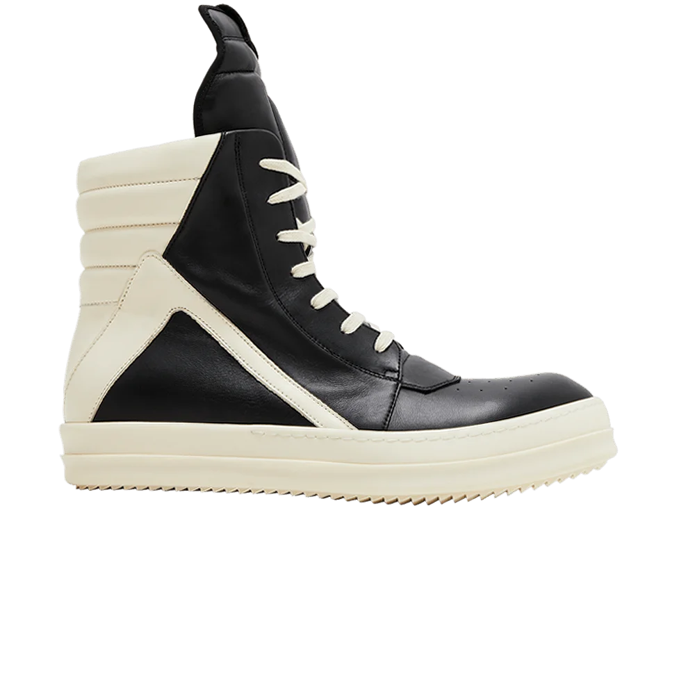 Кроссовки Rick Owens EDFU Geobasket 'Black Milk'