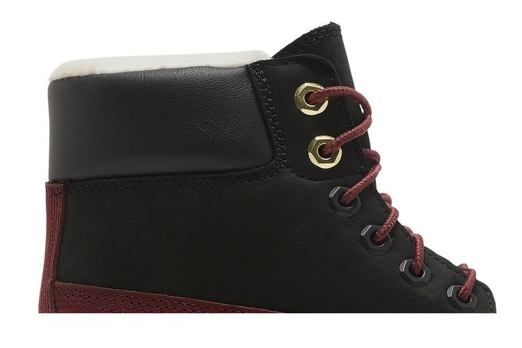 Кроссовки Timberland 6 Inch Premium Shearling Boot Junior 'Syrah Black'