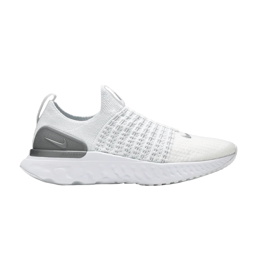 Krossovki-Nike-Wmns-React-Phantom-Run-Flyknit-2-True-White-Silver