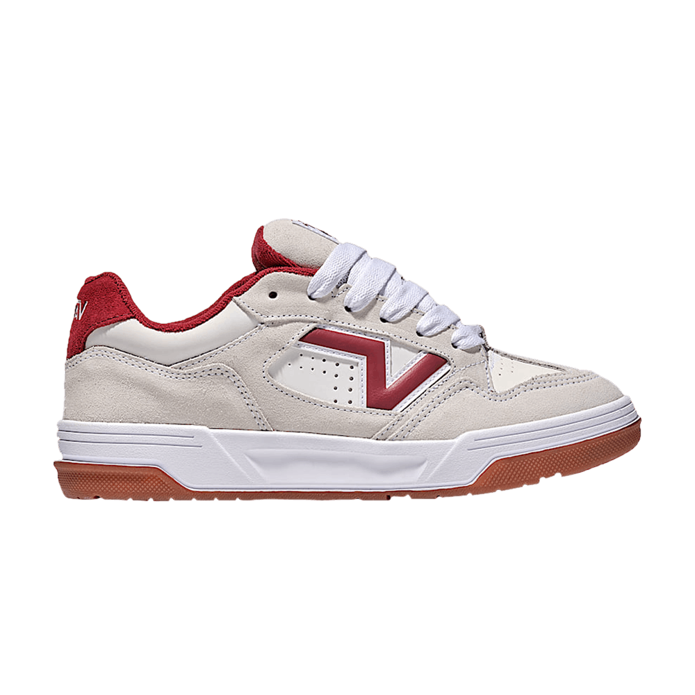 Кроссовки Vans Upland 'White Sun Dried Tomato Red'