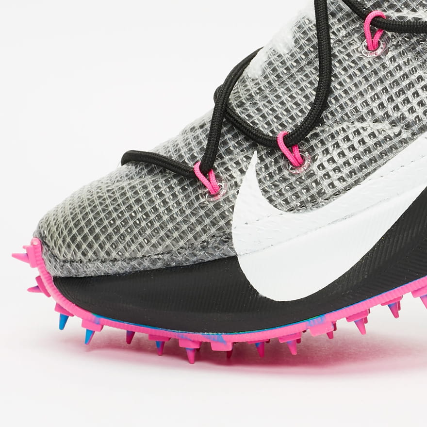 Кроссовки Off-White x Wmns Nike Vapor Street Black Laser Fuchsia