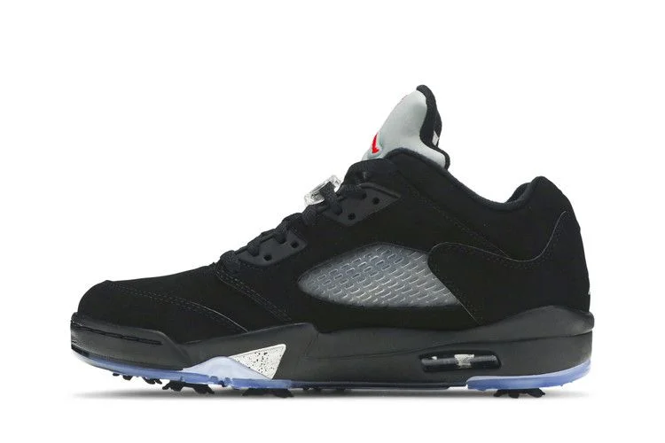 Кроссовки Air Jordan 5 Low Golf 'Black Metallic'