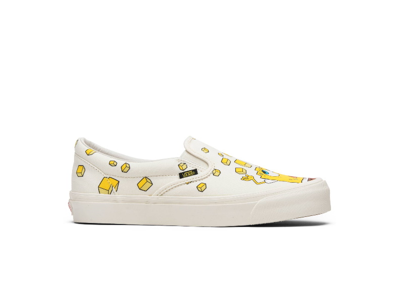 Кроссовки Vans OG Classic Slip-On LX Spongebob Yellow
