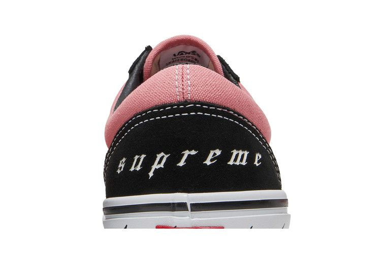 Кроссовки Vans Supreme x Old Skool 'Barbed Wire - Pink'