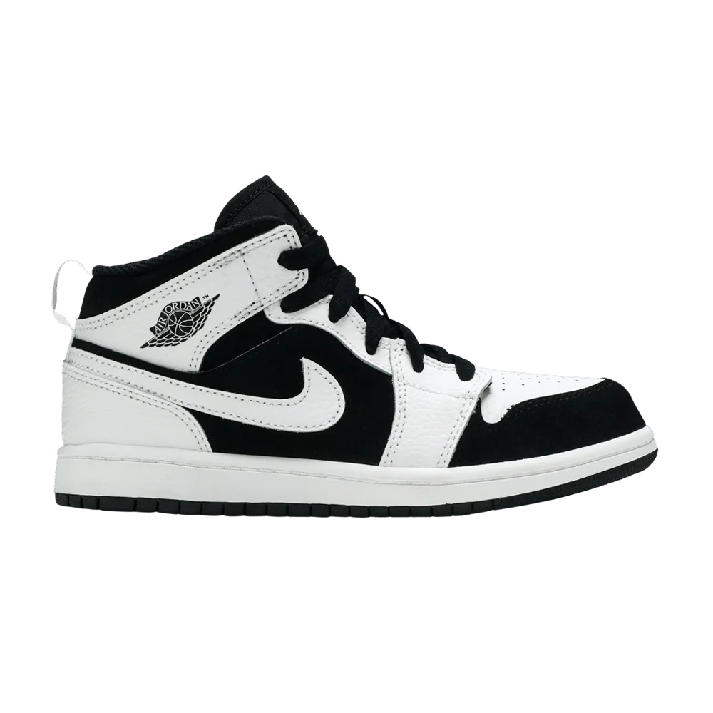 Krossovki-Air-Jordan-1-Mid-PS-Tuxedo