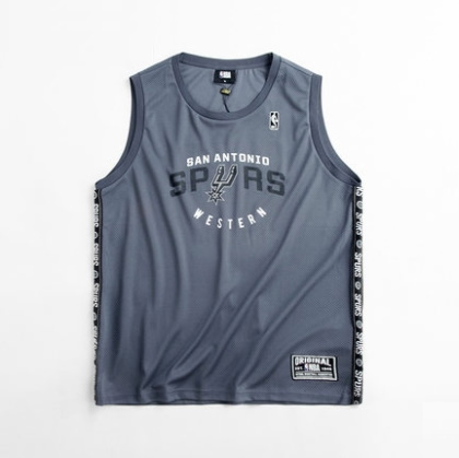 Спортивная майка 2018 NBA San Antonio Spurs Southwest Div Grey