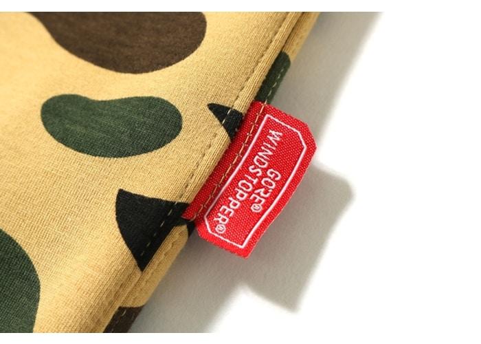 Худи BAPE 1st Camo Windstopper PONR Shark Full Zip Hoodie Yellow