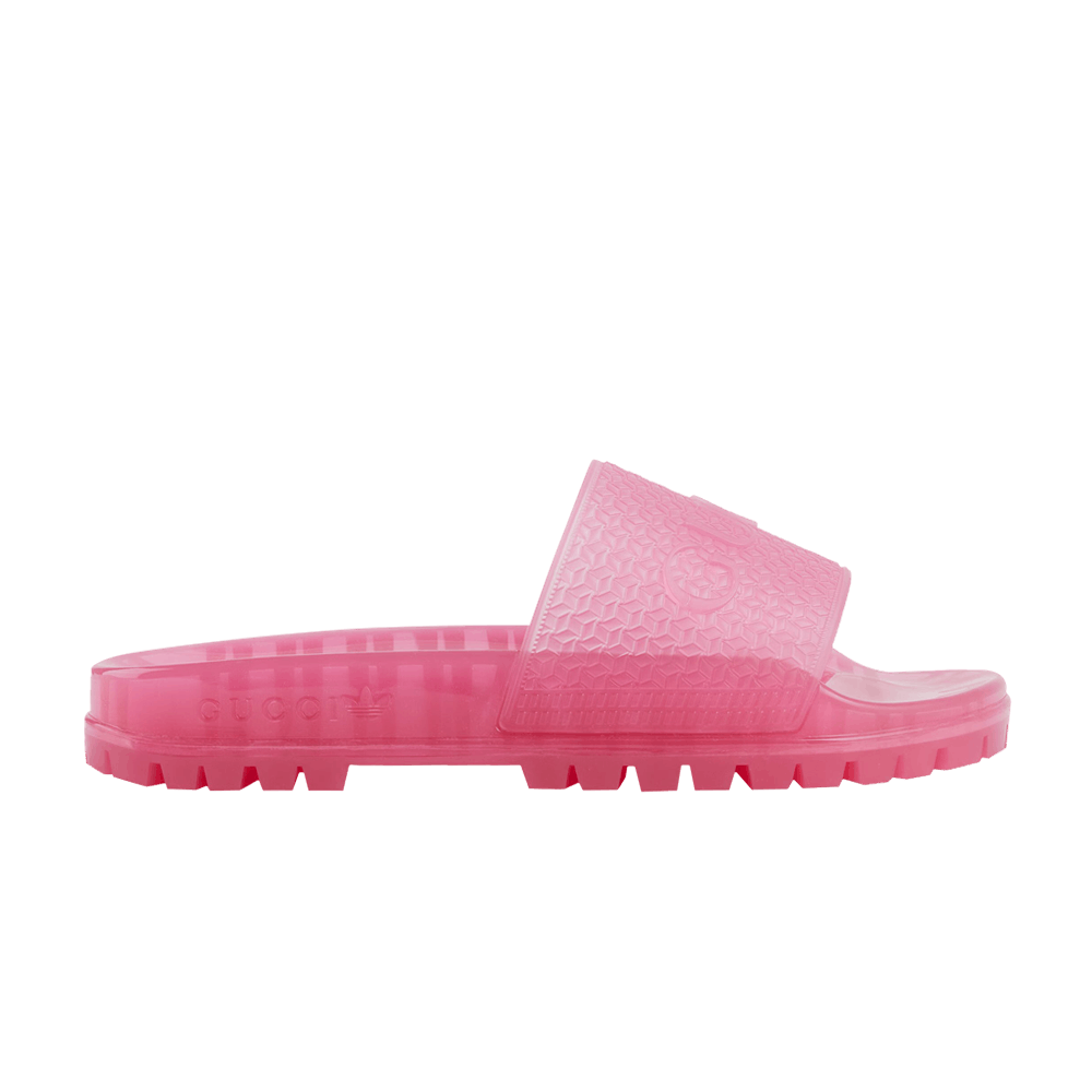 Кроссовки Adidas x Gucci Wmns Slide 'Transparent Pink'