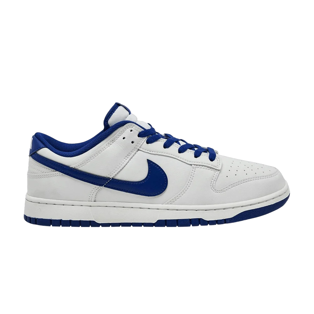 Krossovki-Nike-Dunk-Low-Retro-Summit-White-Deep-Royal-Blue