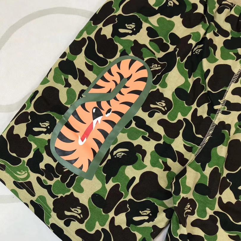 Спортивные шорты BAPE ABC Shark Sweat Shorts Green