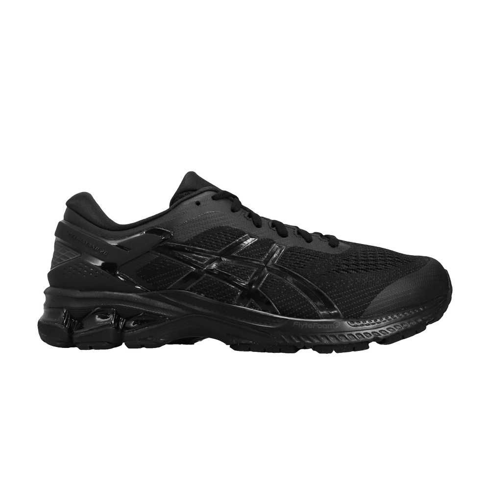 Кроссовки Asics Gel Kayano 26 4E Wide 'Black'